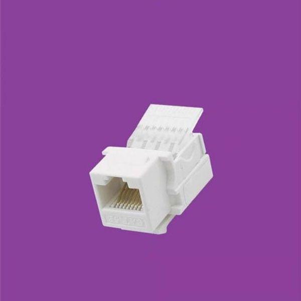 랜포트 키스톤잭 Cat5e 랜선 모듈 키스톤잭 흰색