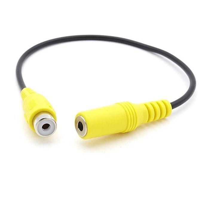 RCA 젠더 RCA (F) 스테레오 3.5 (F) 20cm 음향 케이블