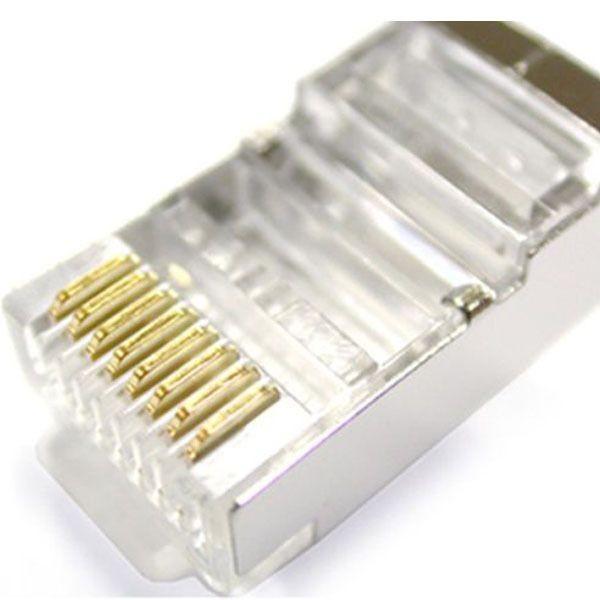 CAT 5E RJ45 커넥터 플러그 단자 랜잭 8P8C 1개