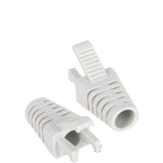 랜케이블 부트 RJ45 커버 락 부트 6파이 그레이 100p