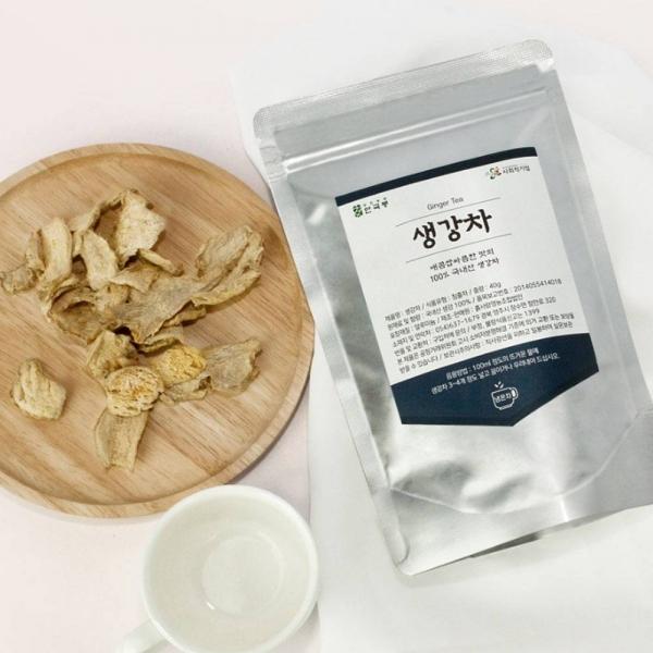 국내산 건생강 전통 말린생강 파우치 40g