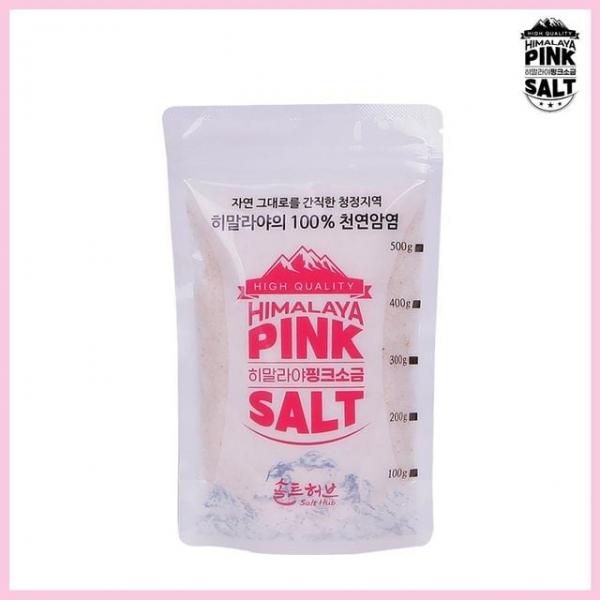 히말라야 핑크소금 핑크 솔트 핑크가는소금 400g파우치