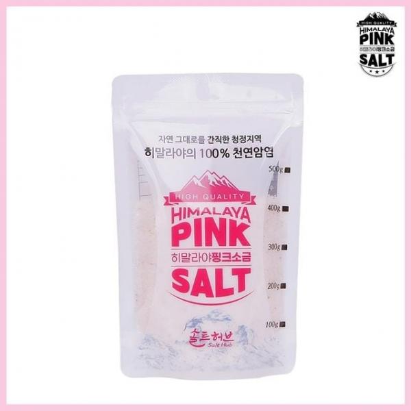 히말라야 핑크소금 핑크솔트 가는소금 300g 파우치