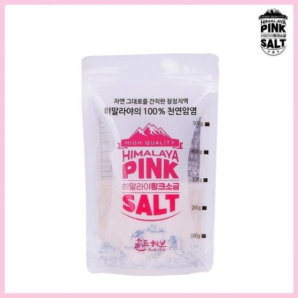 히말라야 핑크소금 핑크솔트 가는소금 200g 파우치