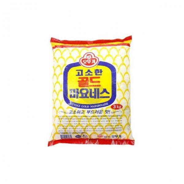 bns 오뚜기 골드 마요네즈 파우치 3Kg X 4개 마요네스