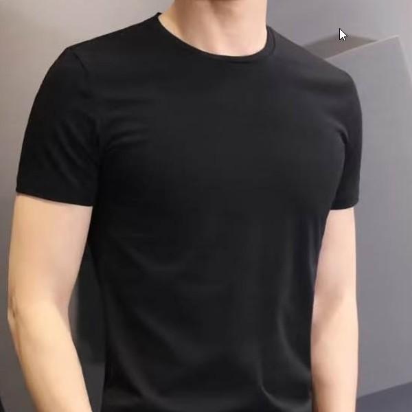 베이직 시원한 기본티 아이스 반팔티 무지 라운드넥 여름 심플 내추럴 편한 쿨링 냉감 기능성