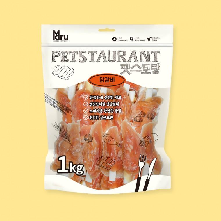 마루 펫스토랑 닭갈비 실중량 1kg