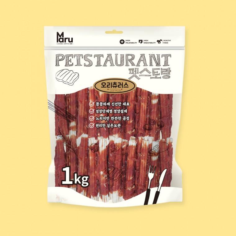 마루 펫스토랑 오리츄러스 실중량 1kg