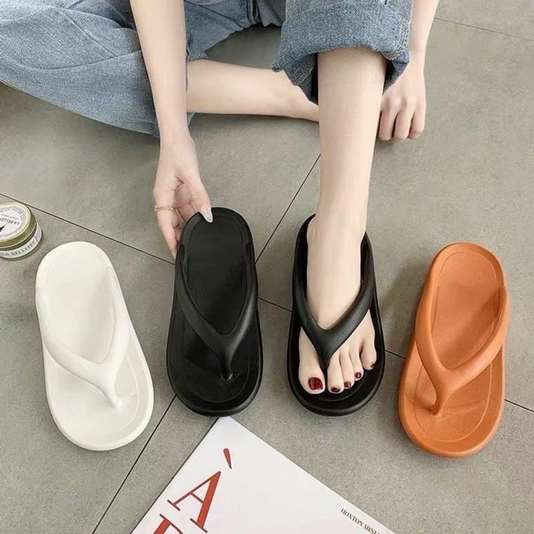 플랫폼 플립플랍 컬러 커플 쪼리 슬리퍼 샌들 쪼리 슬리퍼 아쿠아슈즈 여름 남자 여자조리 장마