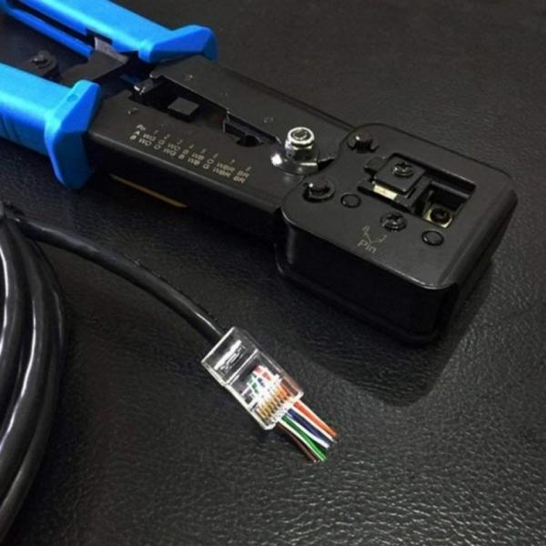 랜툴 RJ45 스트리퍼 네트워크 케이블 와이어 압착도구
