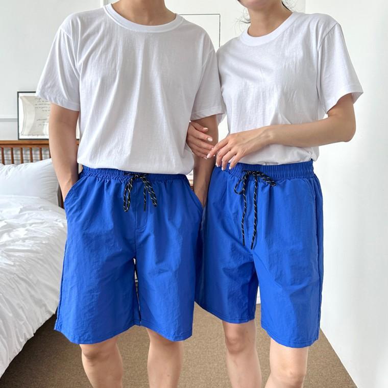 커플반바지 5부반바지 친친 패밀리 비치 반바지 SD-240618