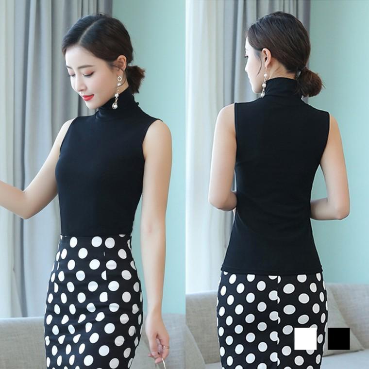 민소매티 민소매폴라티 칸프 민소매 폴라티 SD-220557