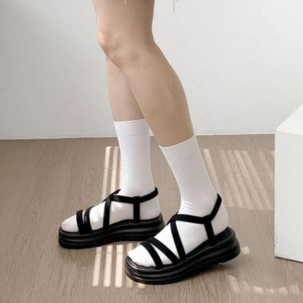 뮬 여름샌들 가을 여자샌들 힐 샌들 끈샌들 앵글 봄