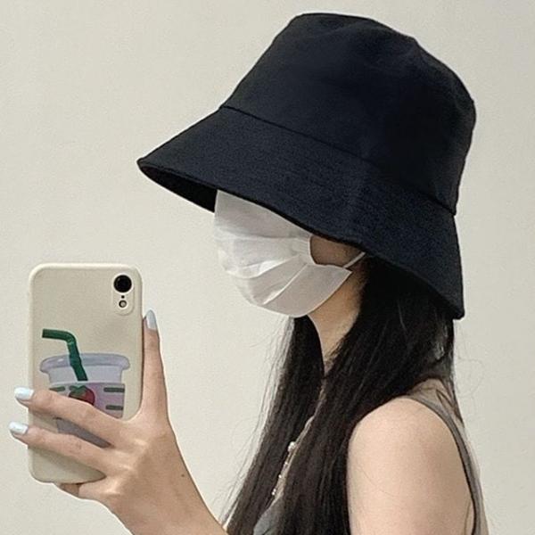 여성 와이드 버킷햇 벙거지모자 자외선차단 데일리  여름 챙모자