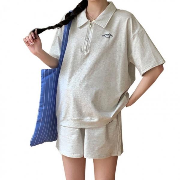 여름 반집업 츄리닝세트 홈웨어 트레이닝복