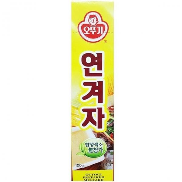 튜브 연겨자(튜브 오뚜기 100g)X24
