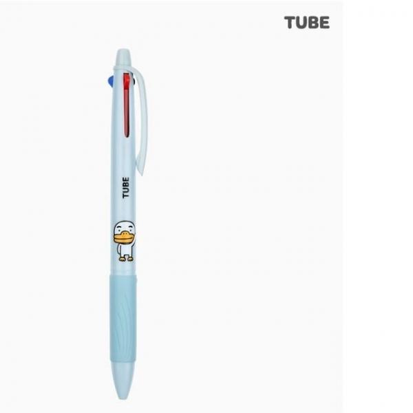 오피스용품 문구 3색 볼펜 0.7mm 튜브11x145mm