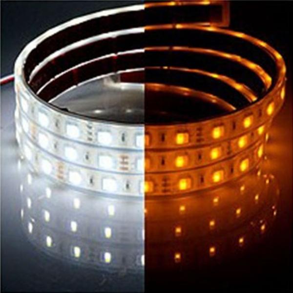 플렉시블 LED바 자동차 튜닝 LED 조명 튜브 백노 24V