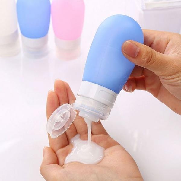 휴대용 실리콘 공병 튜브 샴푸 린스 화장품 여행용