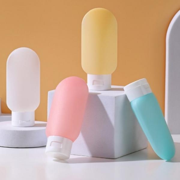 파스텔 여행용 튜브형 보틀 리필용 공병 4Color