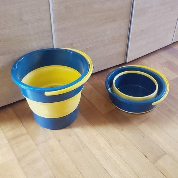 WL 접이식 세차 물통 폴딩 버킷 10L 바스켓 바케스 양동이 MM-50137