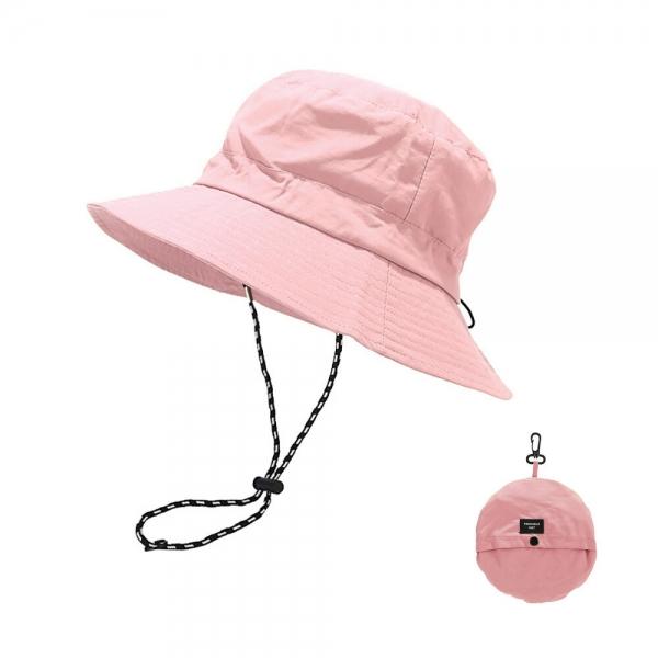 휴대용 아웃도어 버킷햇(핑크)