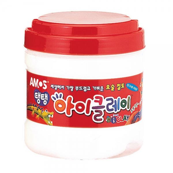 아모스 탱탱 아이클레이 대용량 버킷 400g (흰색)