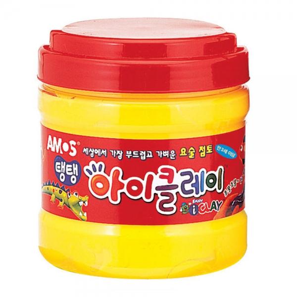 아모스 탱탱 아이클레이 대용량 버킷 400g (노랑)