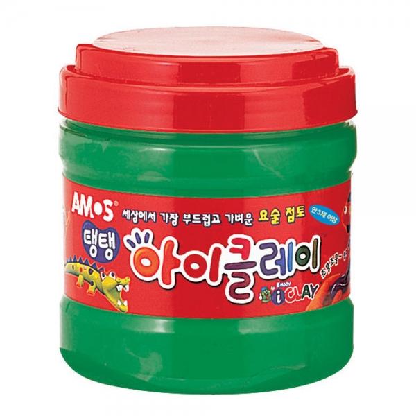 아모스 탱탱 아이클레이 대용량 버킷 400g (초록)