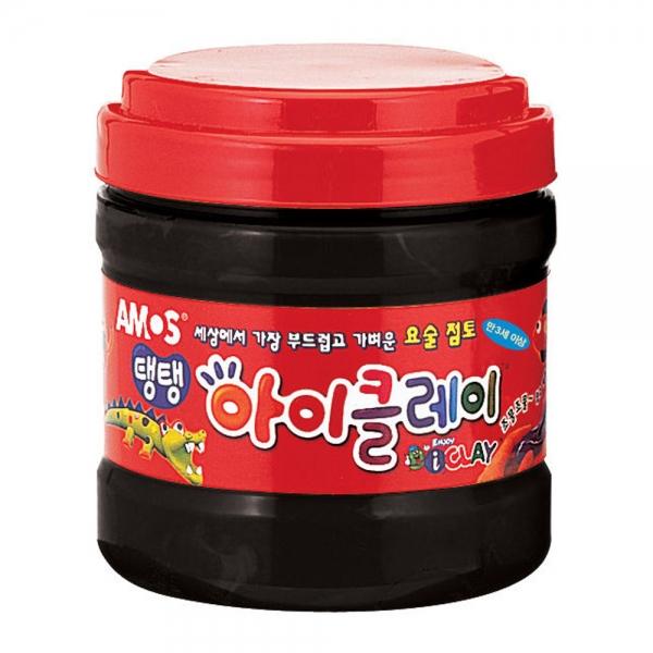 아모스 탱탱 아이클레이 대용량 버킷 400g (검정)