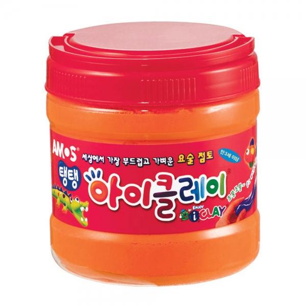 아모스 탱탱 아이클레이 대용량 버킷 400g (주황)