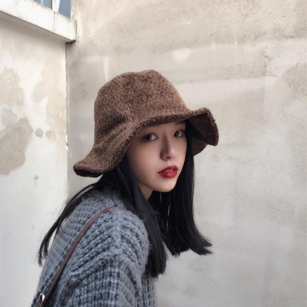 컬리 유니크 벙거지 모자 버킷햇 니트모자 챙모자 겨울모자 가을모자 벙거지모자 캡모자