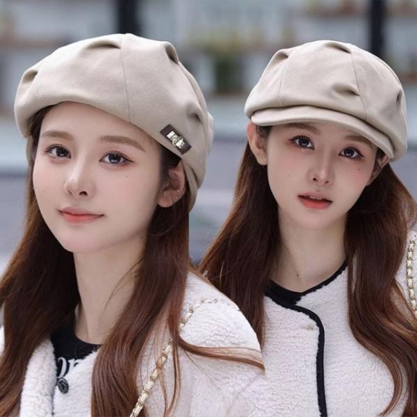 여성 베레모 헌팅캡 마도로스 팔각모 데일리 빵모자