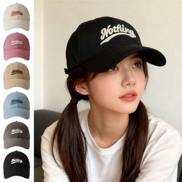 남성 여성 볼캡모자 자수 캐주얼 데일리 모자