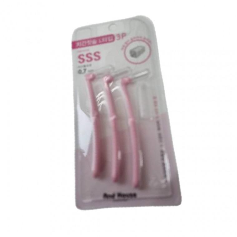 SSSS 치간 칫솔 세정 3P 비교 치아 관리 L형 SSS 장점