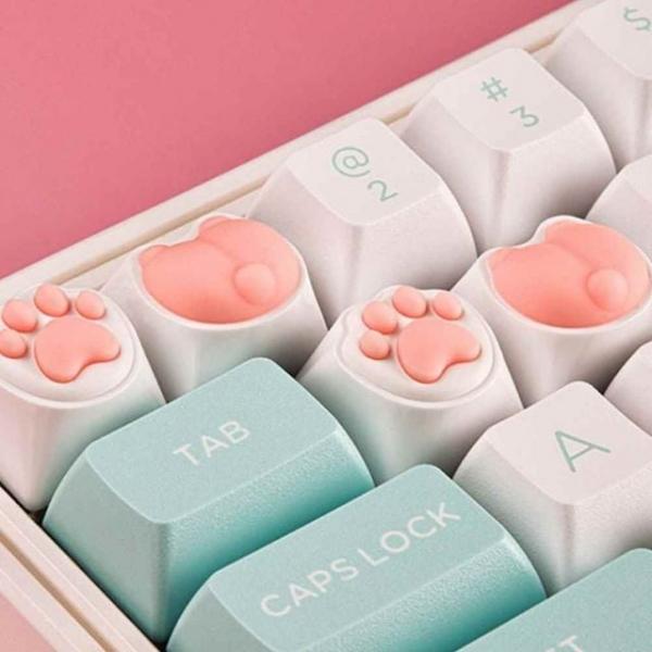고양이 발바닥 엉덩이 키캡 1p 커스텀키캡 고양이발바닥