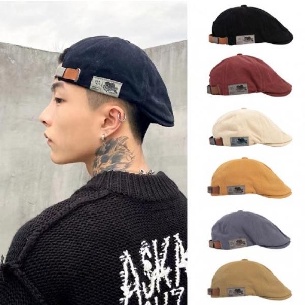 빈티지 패치 헌팅캡 ELM-180
