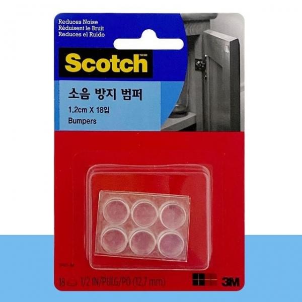 마루보호 충격흡수패드 의자소음 캡범퍼 1.2cm 18입