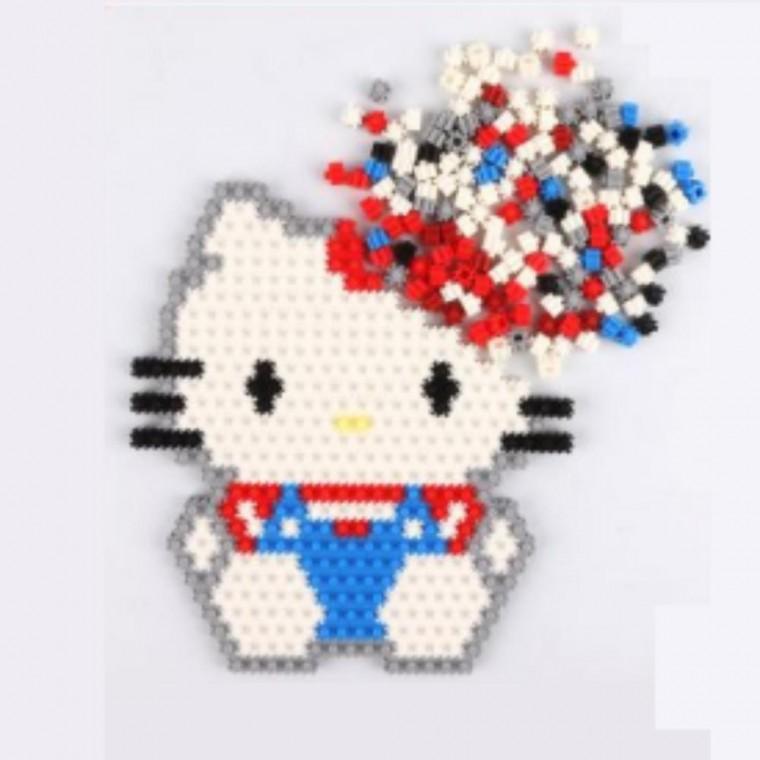 어린이 마이크로 디폼블럭 네모블럭 집중력향상 - 빨강