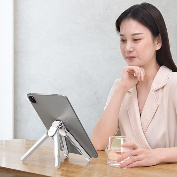 휴대용 논슬립 접이식 노트북 스마트폰 휴대폰 거치대