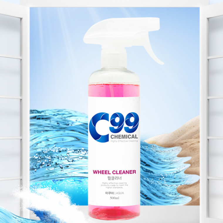 세정제 휠클리너 500ml 2개 자동차세차 휠세정제 c99휠