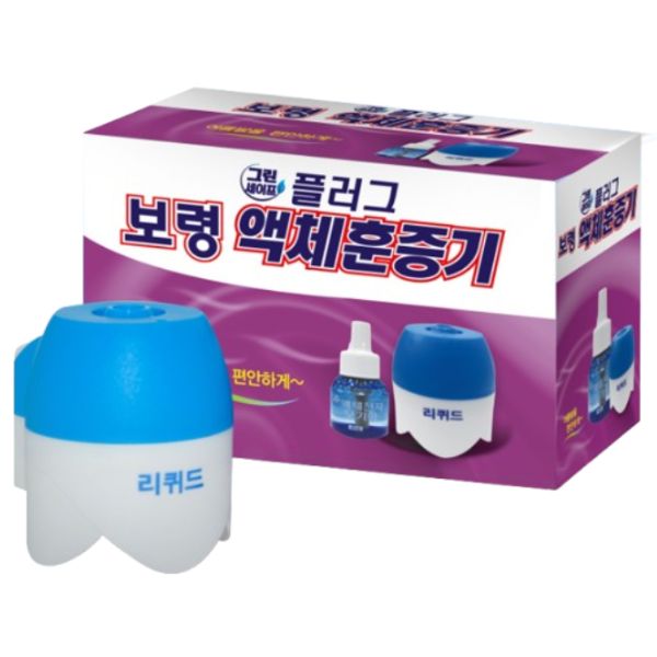 보령 액체 훈증기 + 리필 세트 플러그 리퀴드 전자 모기향