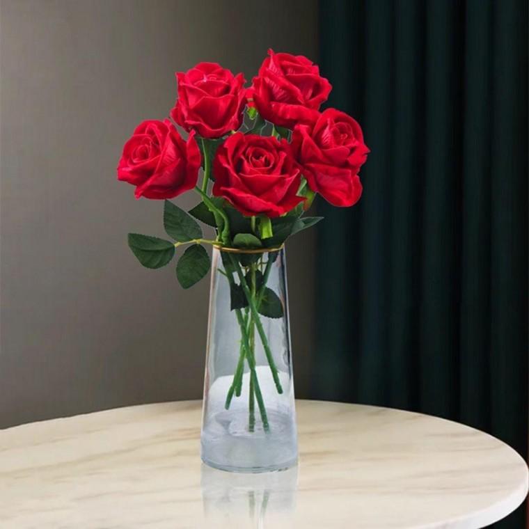 장미 로즈 조화 생화같은 플라워 인테리어 장식 조화꽃 꽃화분 프로 포즈꽃 셀프 웨딩