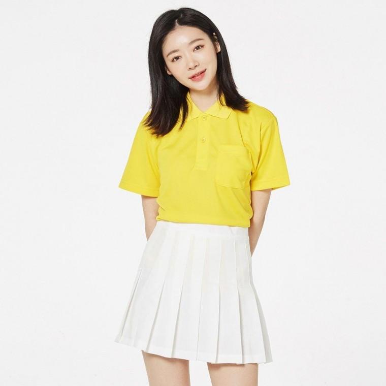 반팔 카라티 빅사이즈 티셔츠 여자 남자 단체티 커플티 패밀리룩 회사티