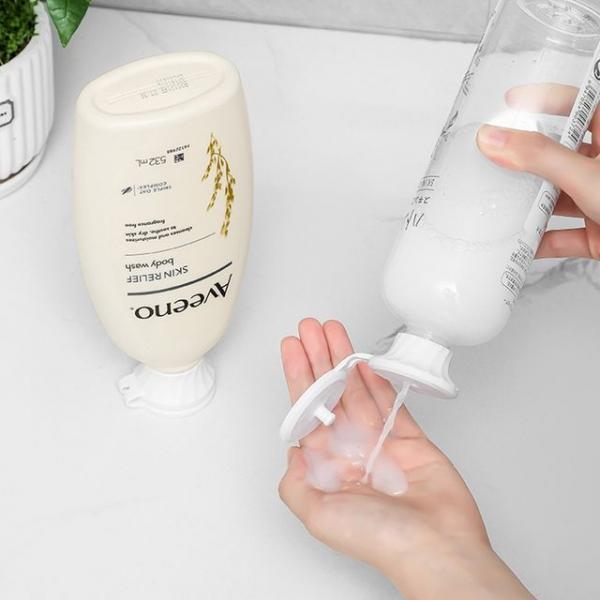 끝까지쓰는 반전 뚜껑 거꾸로 알뜰캡 화이트 3개세트