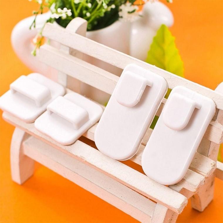 벽걸이 리모컨 부착형 에어컨 리모콘 후크 2set 거치대 정리함 꽂이 수납 침대