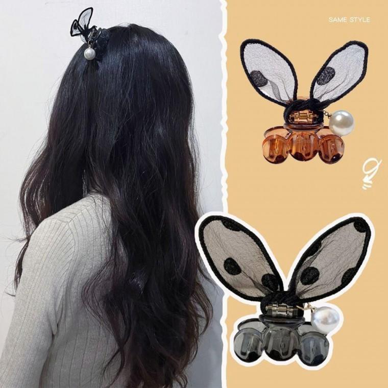 나비 반머리 집게삔 미니 헤어 집게핀 3개 세트 심플 헤어핀 미니집게핀 미니집게삔