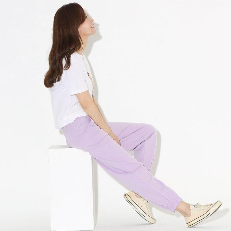 조거 트레이닝팬츠 트레이닝바 바지 여자 여성