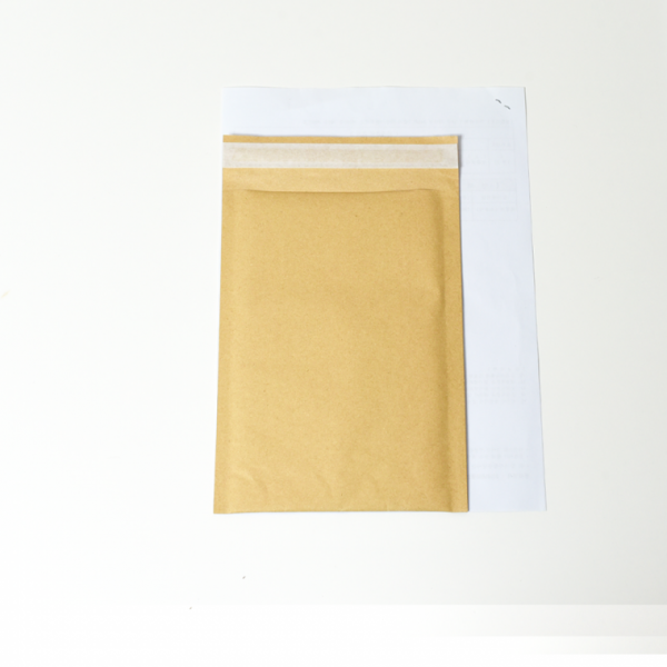 솜앤티글로벌 크라프트 종이 안전 택배봉투 에어캡 봉투 2호 16x22+4cm