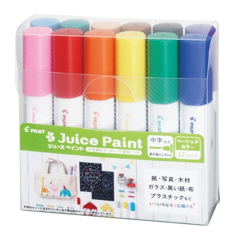 파이롯트 쥬스페인트 M 12색세트 SJP-240MN-12C 마카